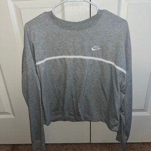 XL Gray Nike Long-sleeve Shirt